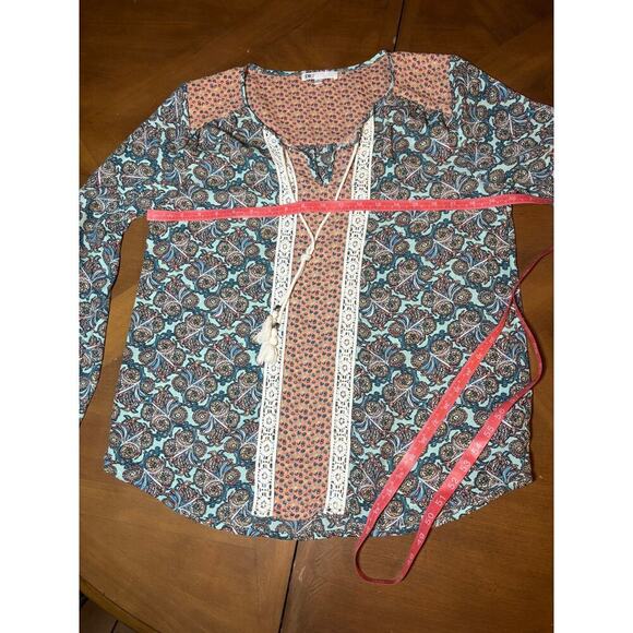 DR2 bohemian peasant top in excellent condition size medium - Picture 7 of 8